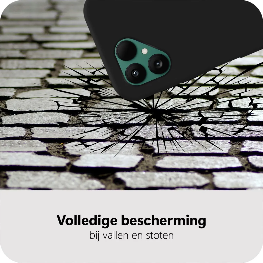 Just in Case Hoesje Fairphone 6 MFP2779KL1 - Siliconen - Zwart