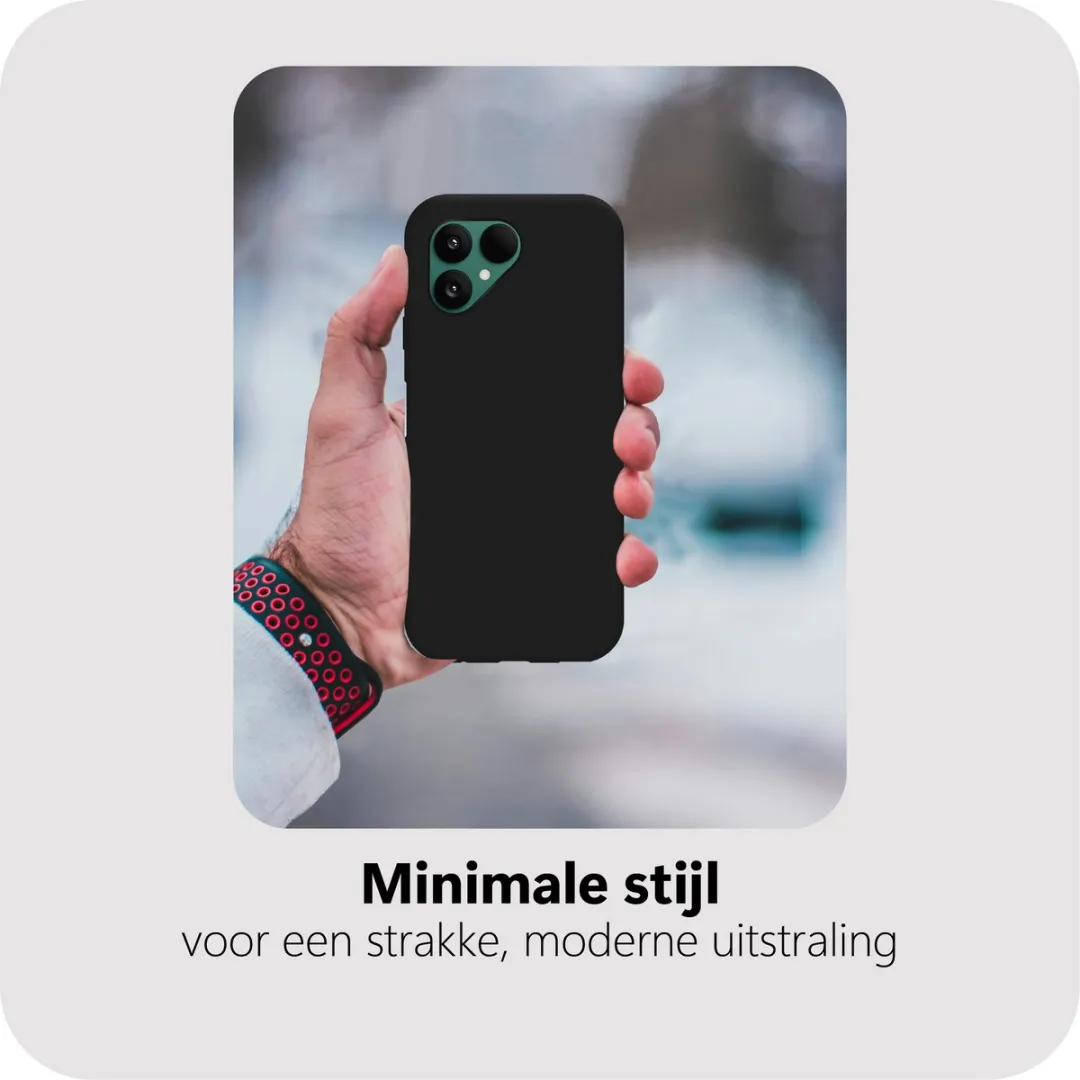 Just in Case Hoesje Fairphone 6 MFP2779KL1 - Siliconen - Zwart