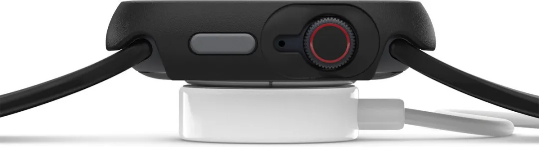 OtterBox Eclipse Bumper Apple Watch Series 7/8 45mm - Gehard Glas - Zwart - afbeelding 4 van 5
