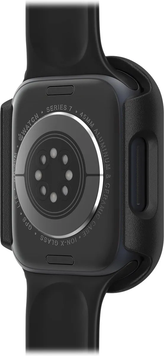 OtterBox Eclipse Bumper Apple Watch Series 7/8 45mm - Gehard Glas - Zwart - afbeelding 3 van 5