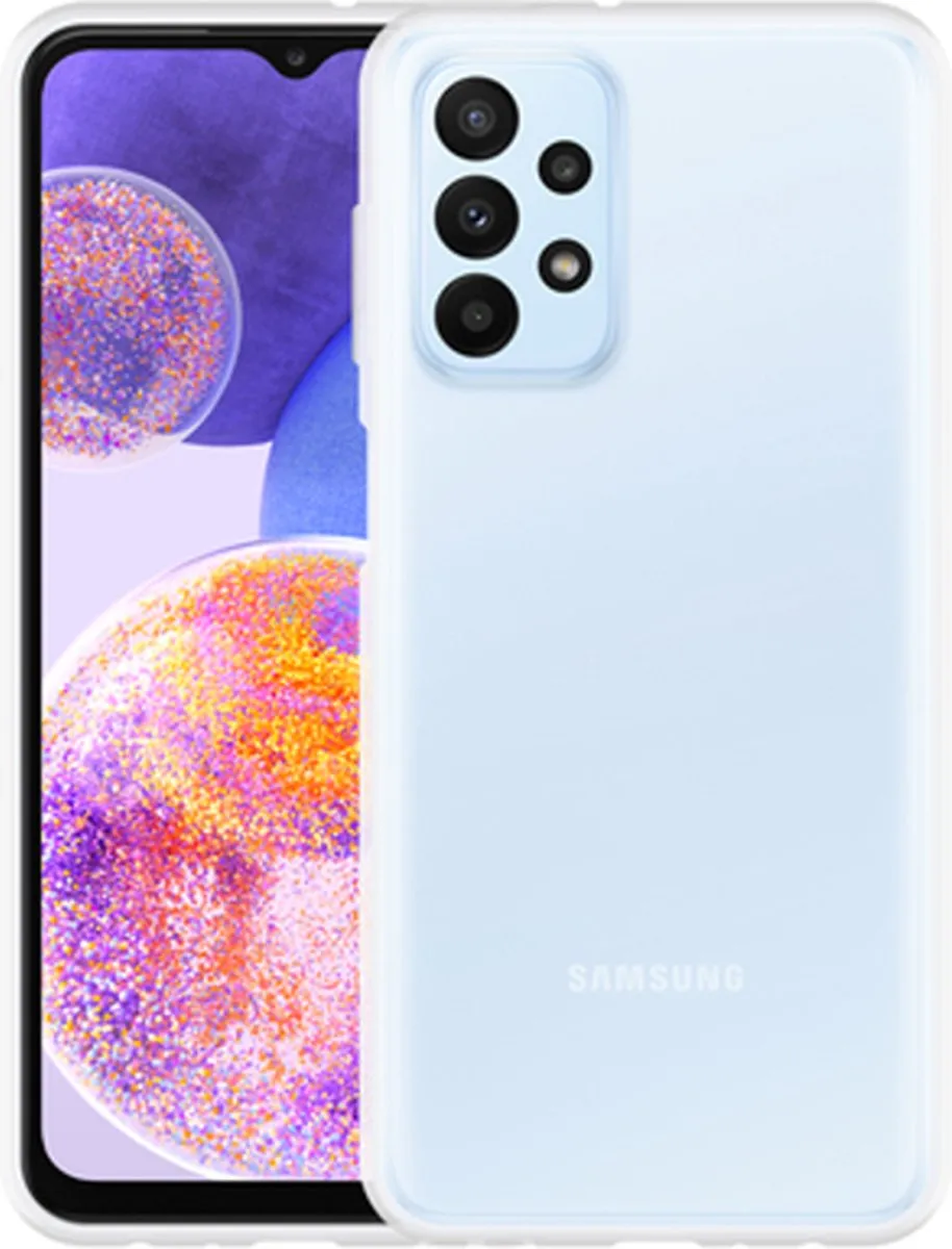 Just in Case Samsung Galaxy A23 Siliconen Hoesje - Transparant - MPN 4327423