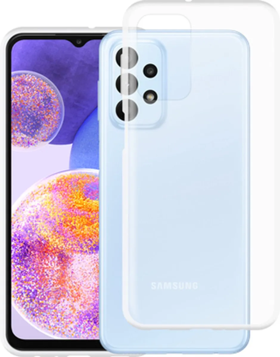 Just in Case Samsung Galaxy A23 Siliconen Hoesje - Transparant - MPN 4327423