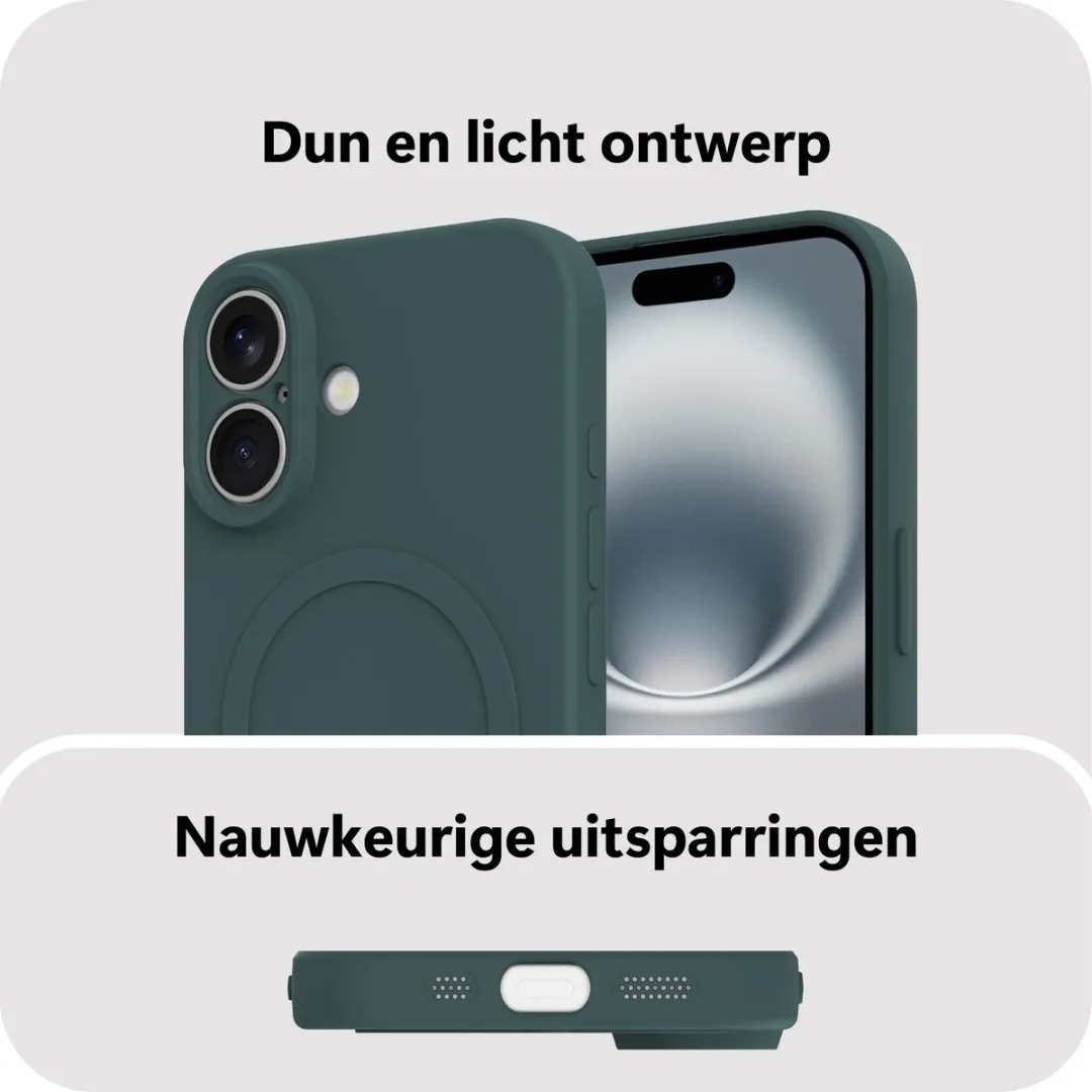 Just in Case iPhone 17 Hoesje MAP2761KC8M - Groen