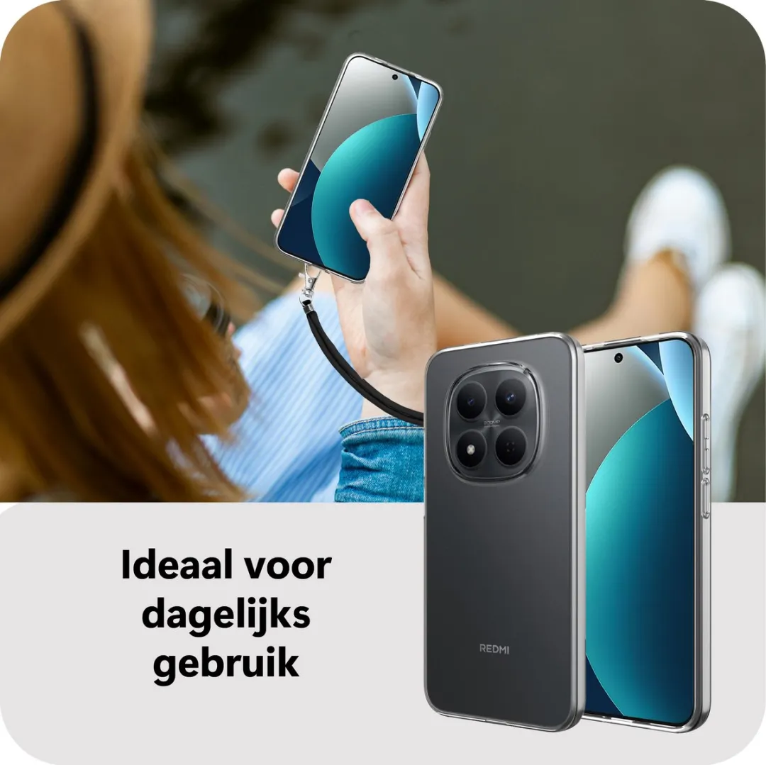 Just in Case Hoesje MXM2859KL0L Xiaomi Redmi Note 15 Pro 4G - Transparant