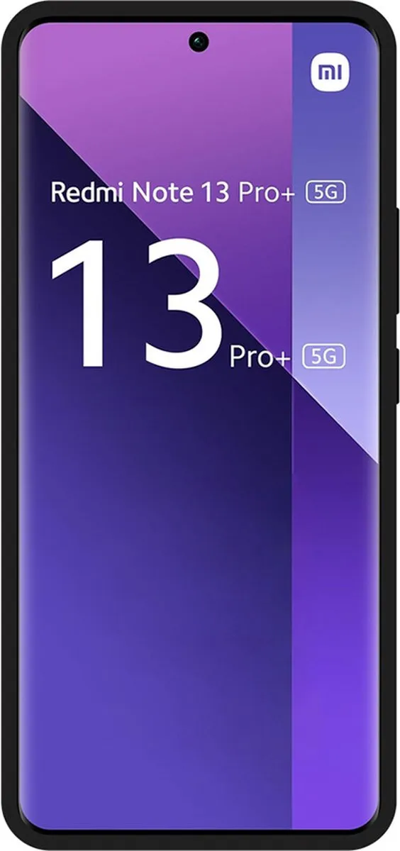 Just in Case Hoesje Xiaomi Redmi Note 13 Pro+ 8467416 - Zwart
