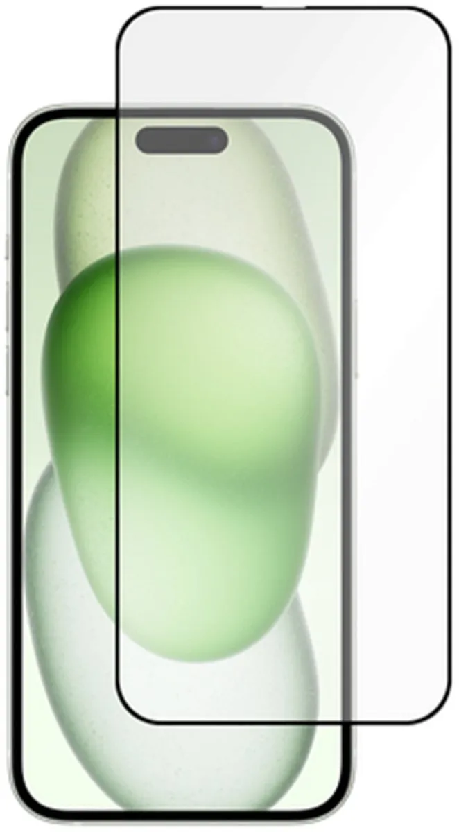 Just in Case iPhone 15 Plus Full Cover Glas Screenprotector