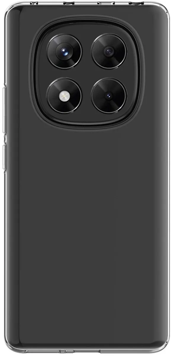 Just in Case Hoesje Xiaomi Redmi Note 14 Pro - Siliconen - Transparant - afbeelding 6 van 6
