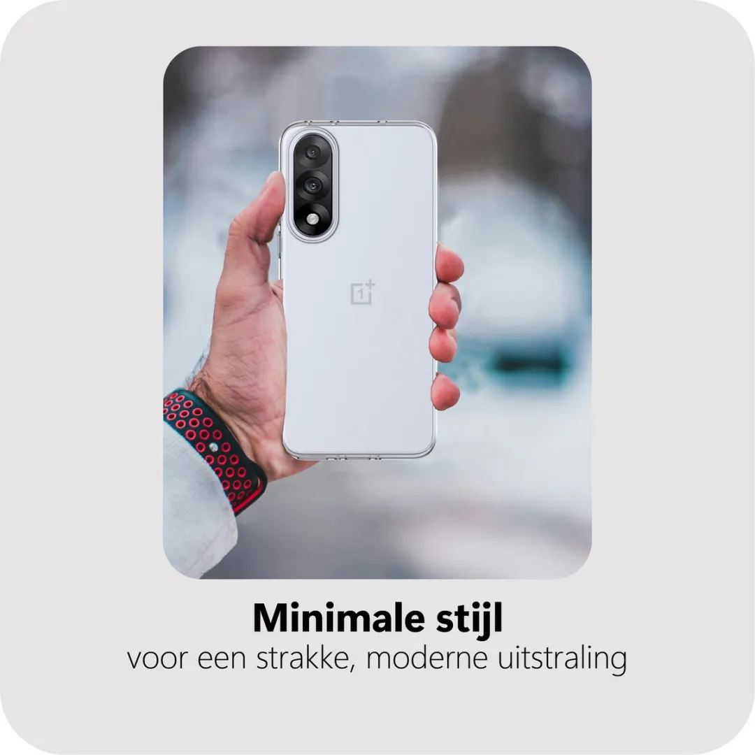 Just in Case Siliconen Hoesje OnePlus Nord 5 MON2783KL0 - Transparant