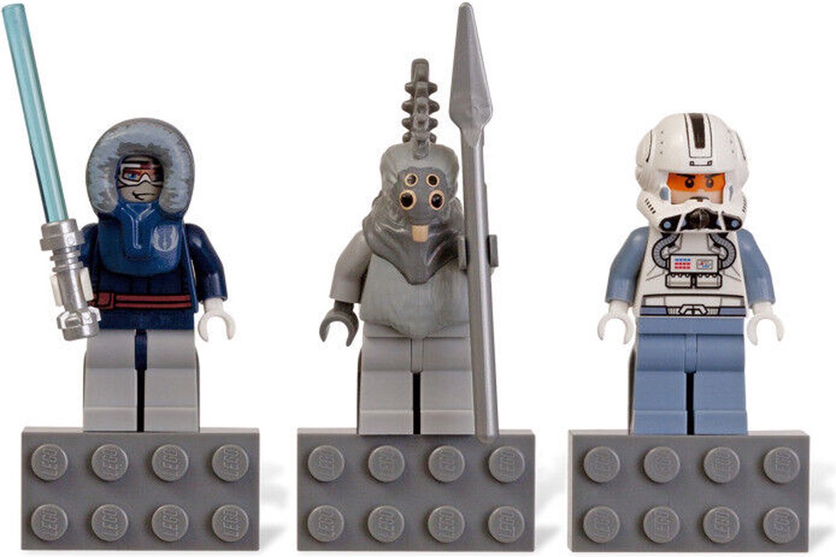 LEGO Star Wars magneetset uit 2011 - 853130 - Anakin Skywalker - Talz Chieftain - Clone Pilot