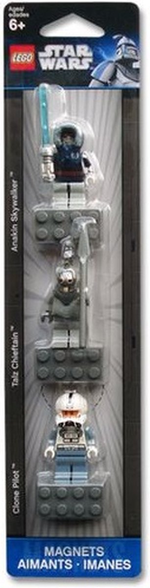 LEGO Star Wars magneetset uit 2011 - 853130 - Anakin Skywalker - Talz Chieftain - Clone Pilot