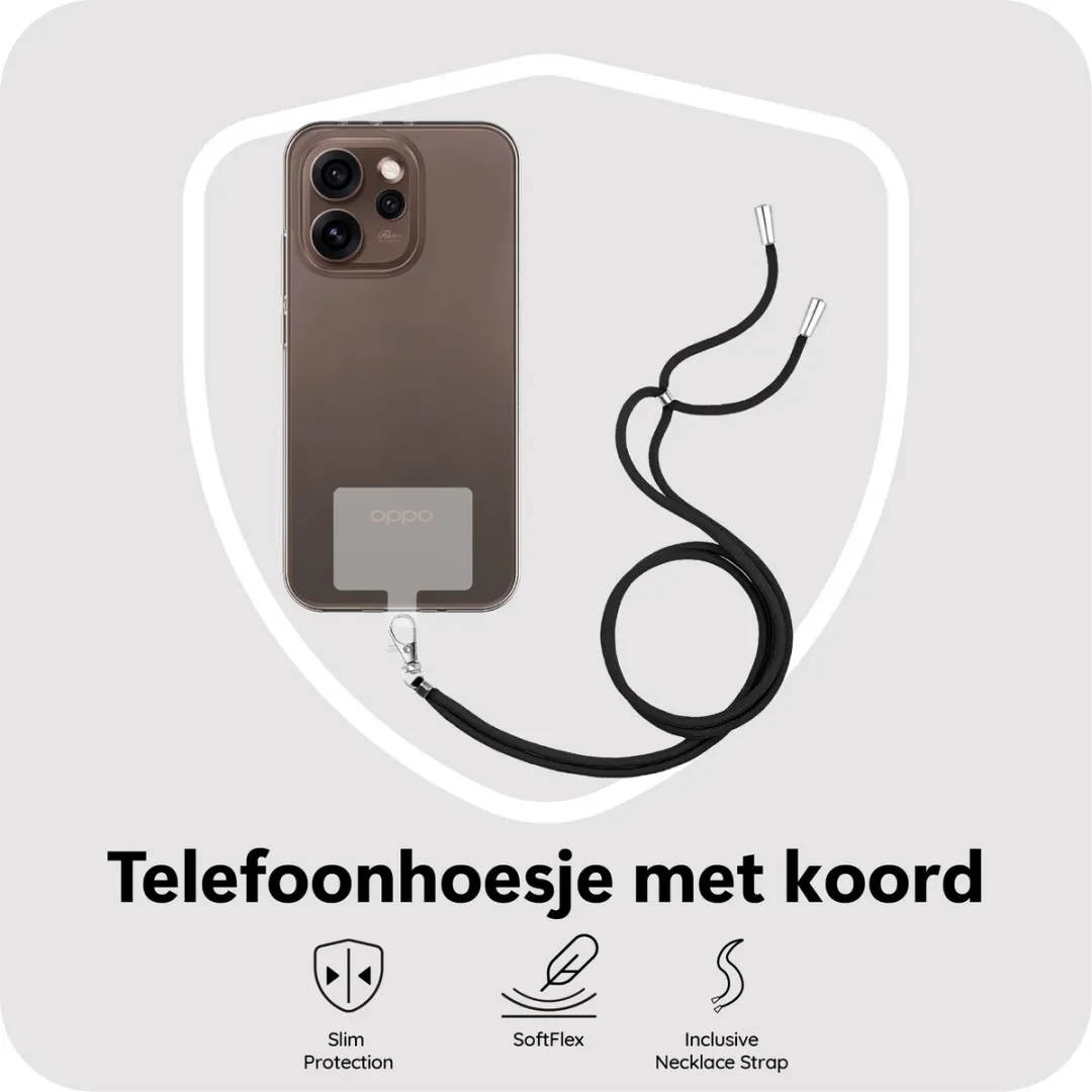 Just in Case Oppo Reno 15 Pro Max Hoesje - Transparant - MOO2882KL0L