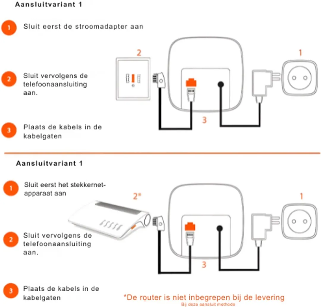 Gigaset 520A Trio DECT Telefoon - 3 Handsets - Zwart - afbeelding 2 van 5