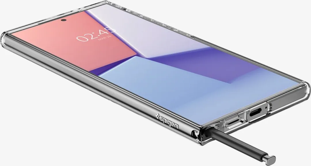 Spigen Liquid Crystal Hoesje ACS07283 - Samsung Galaxy S24 Ultra - Transparant