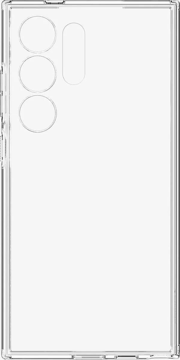 Spigen Liquid Crystal Hoesje ACS07283 - Samsung Galaxy S24 Ultra - Transparant