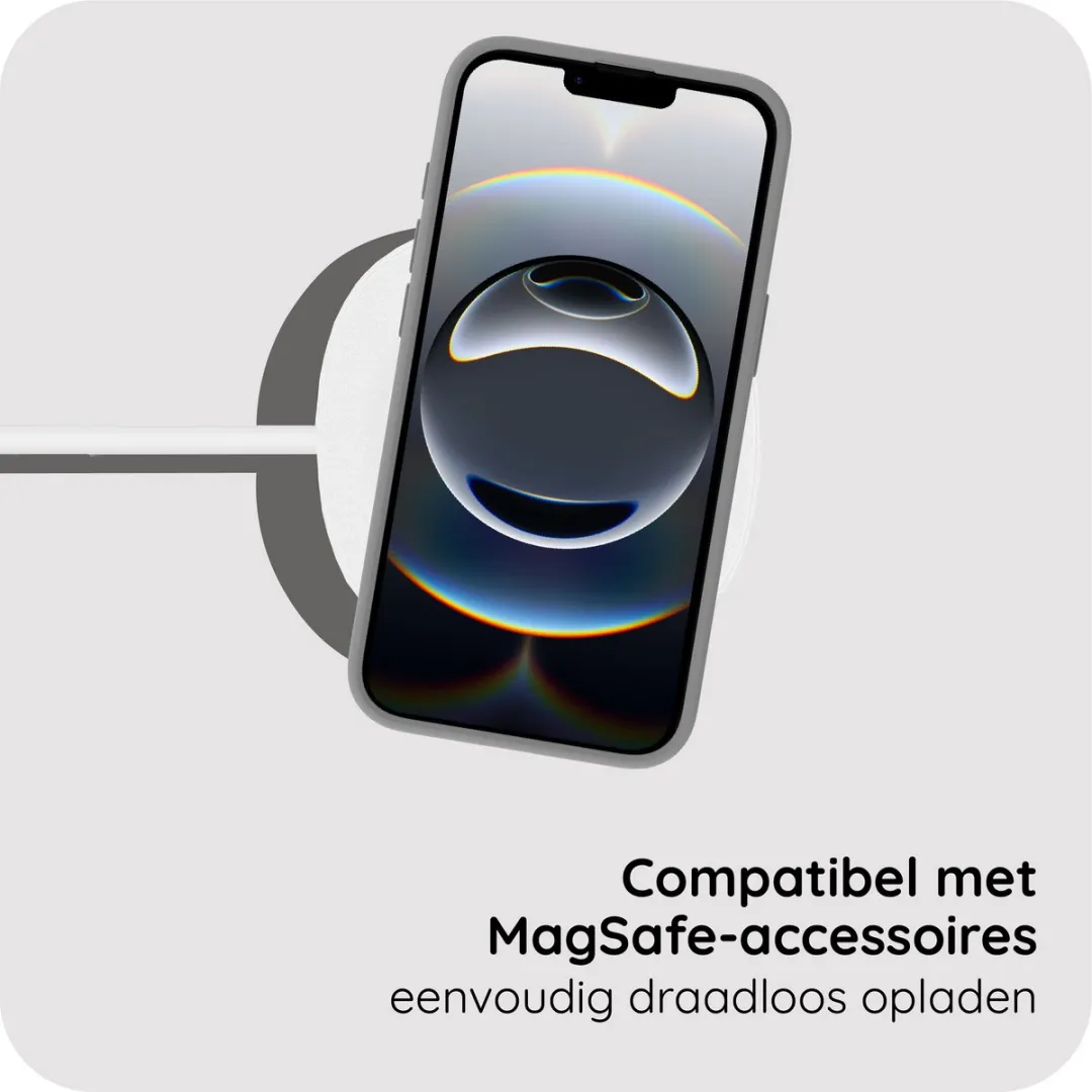 Just in Case iPhone 17e/16e MagSafe Hoesje - Grijs