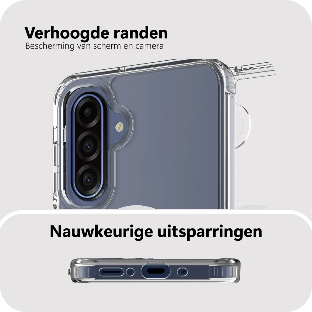 Just in Case Hoesje MSA2802AE0M - Samsung Galaxy A17 - Transparant