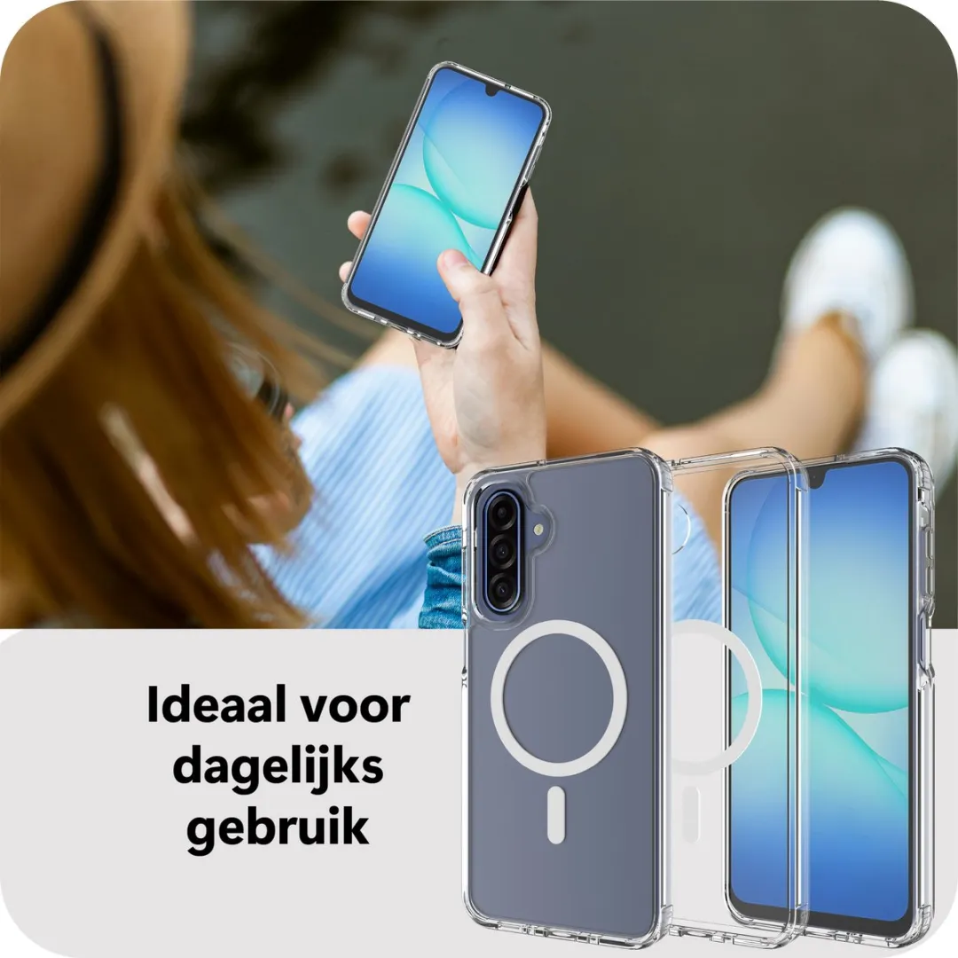 Just in Case Hoesje MSA2802AE0M - Samsung Galaxy A17 - Transparant - afbeelding 6 van 6