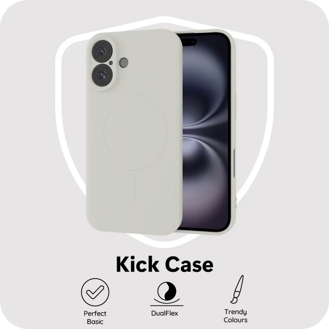 Just in Case iPhone 16 Hoesje Ivory - 8332431