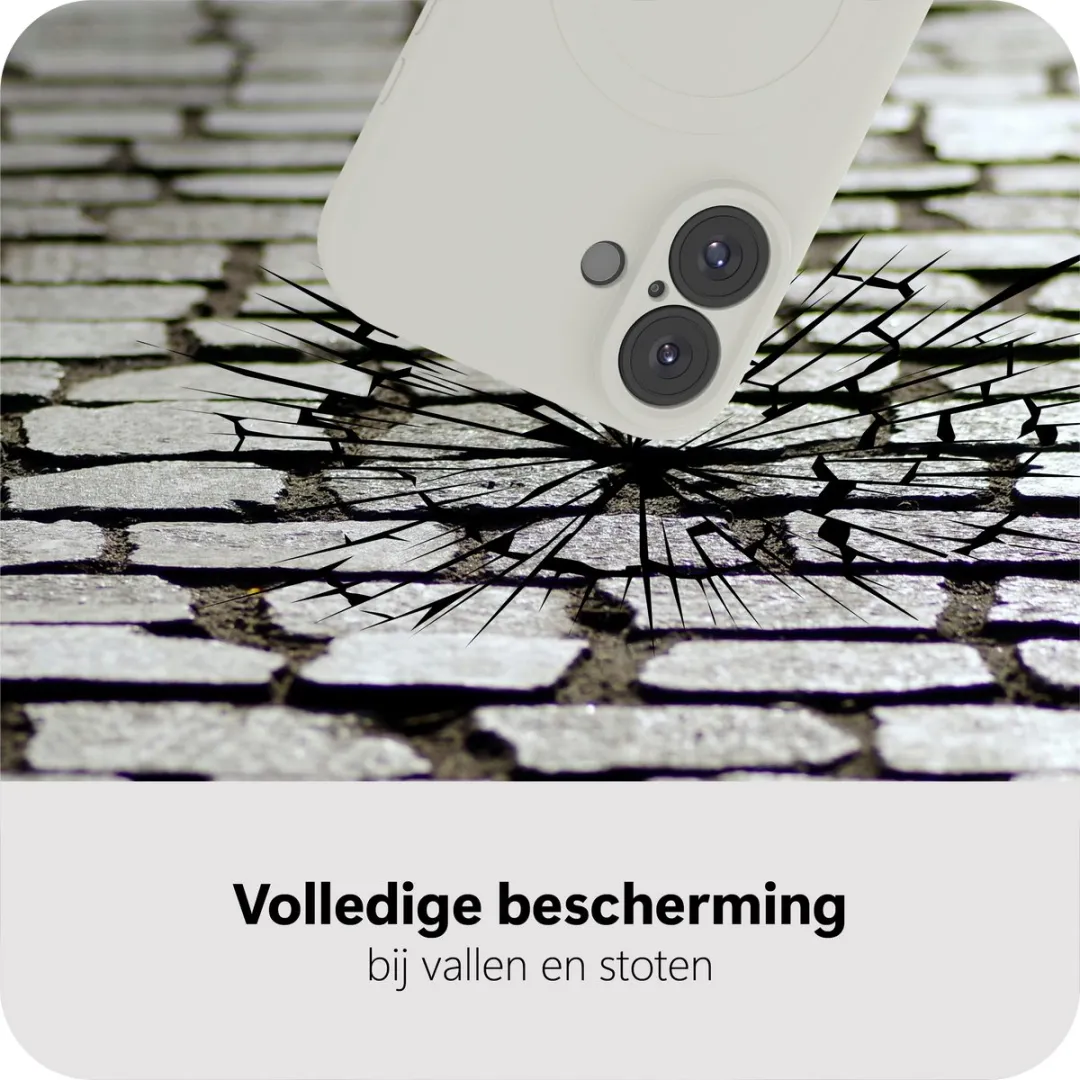 Just in Case iPhone 16 Hoesje Ivory - 8332431