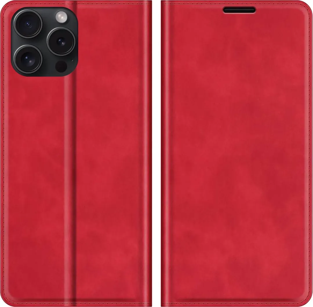 Just in Case iPhone 15 Pro Hoesje Rood