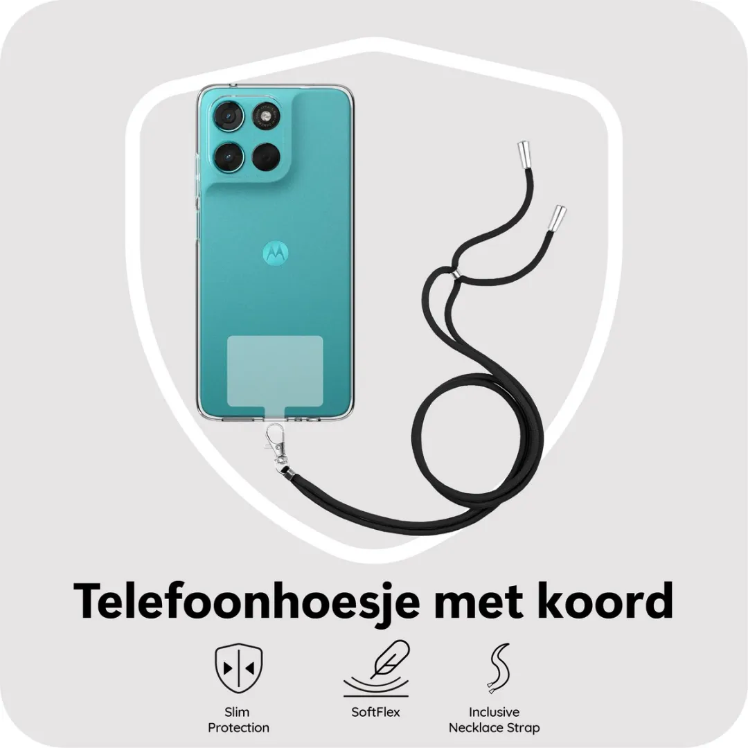 Just in Case Moto G57/G67 Power Hoesje - Transparant - MMT2865KL0L