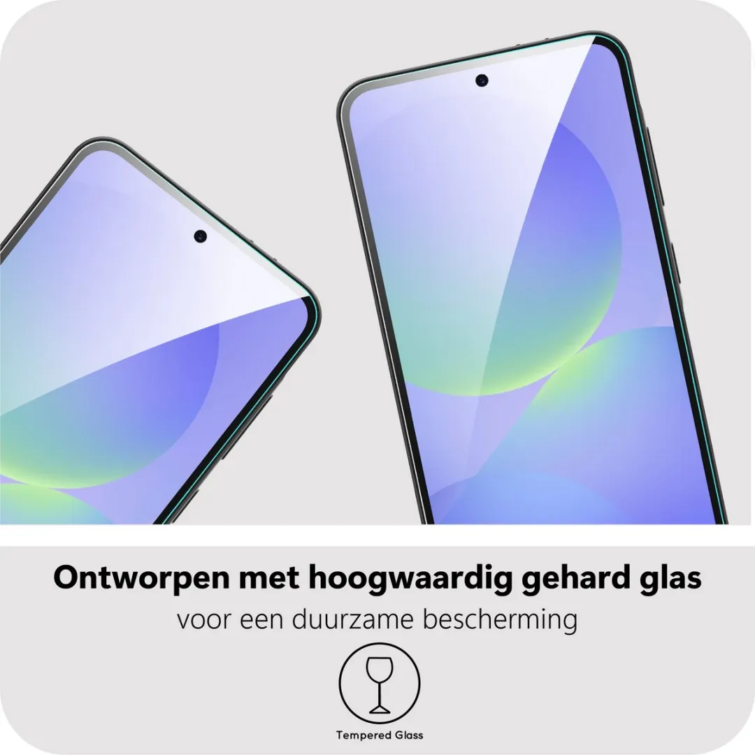 Just in Case Screenprotector Samsung Galaxy A36/A56 - Gehard Glas