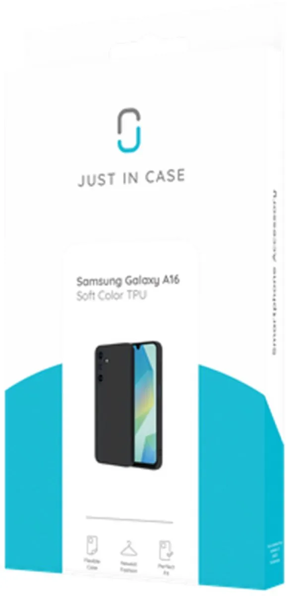 Just in Case Hoesje Samsung Galaxy A16 8502643 - Zwart
