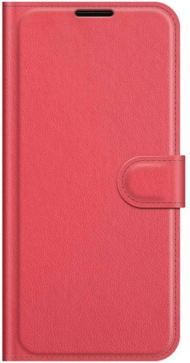Just in Case Book Hoesje Samsung Galaxy S22 - 4 Pasjes - Rood