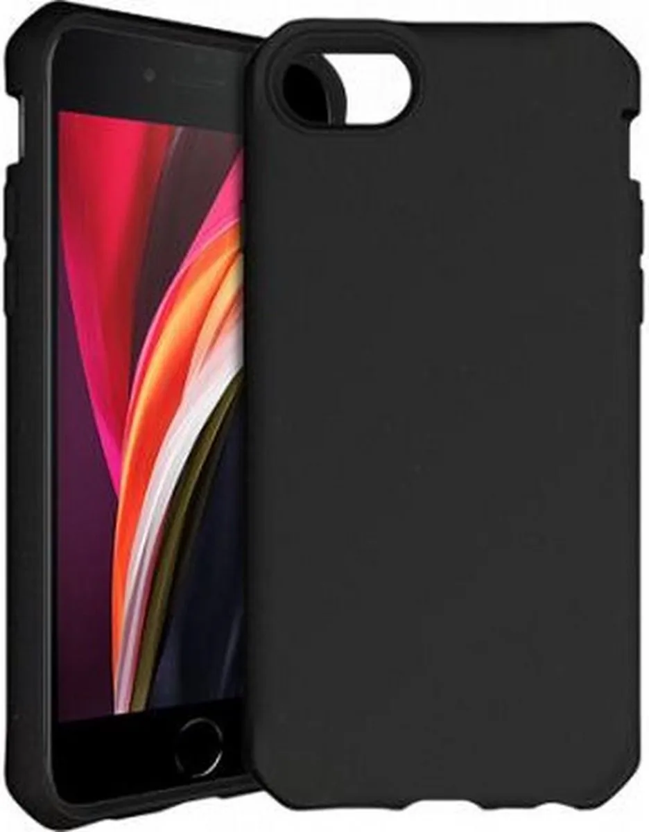 Itskins Feronia Bio Terra Hoesje - Apple iPhone SE/6/7/8 - Zwart