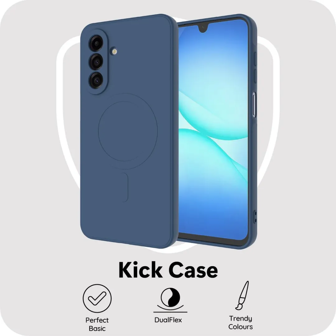 Just in Case MSA2802KC7M Hoesje - Samsung Galaxy A17 - Blauw