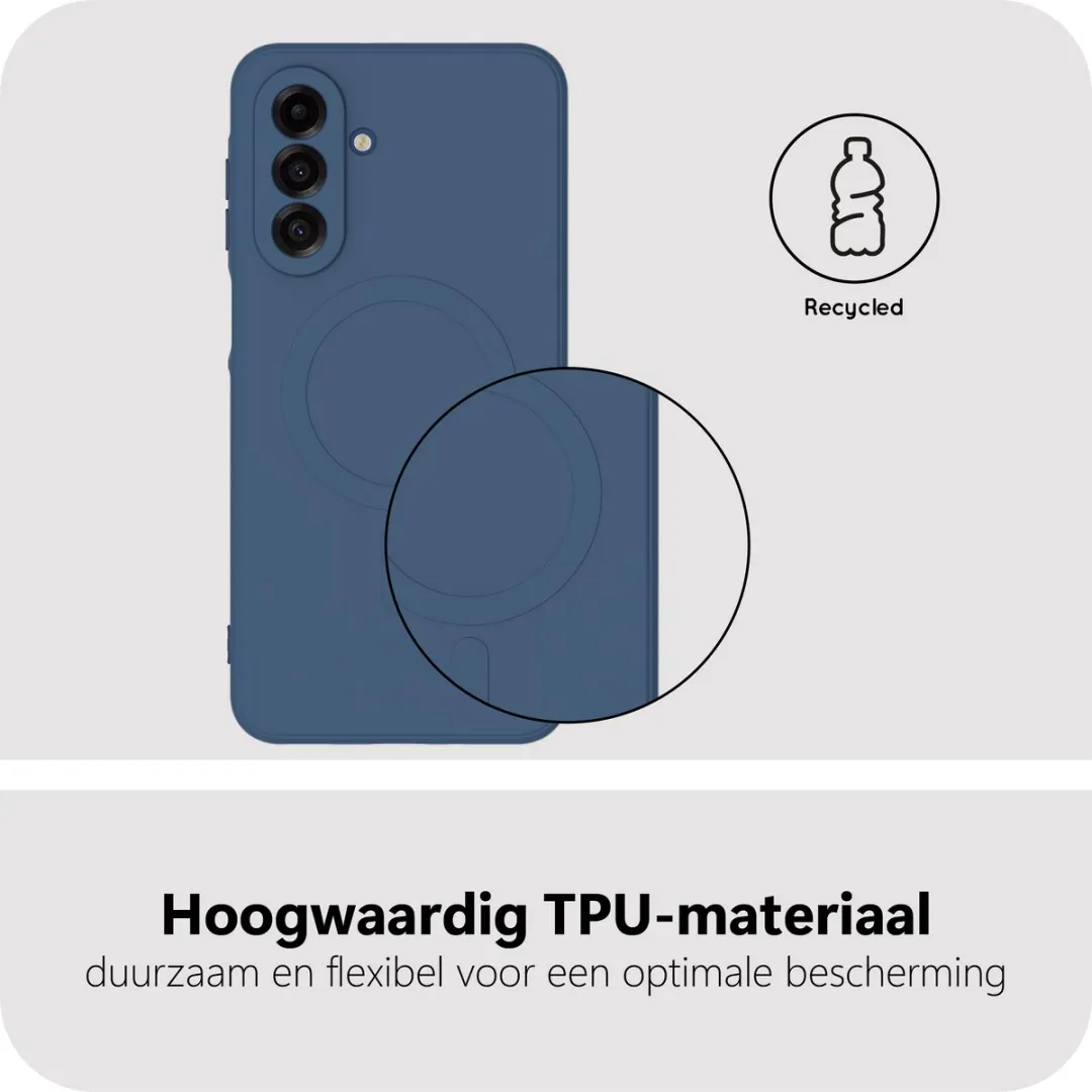 Just in Case MSA2802KC7M Hoesje - Samsung Galaxy A17 - Blauw