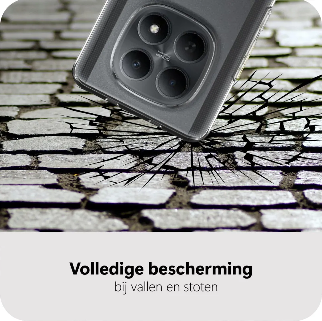 Just in Case Hoesje Xiaomi Poco M8 5G MXM2874KL0 - Siliconen - Transparant