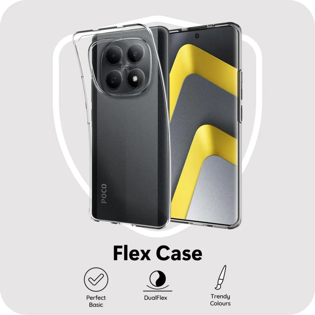 Just in Case Hoesje Xiaomi Poco M8 5G MXM2874KL0 - Siliconen - Transparant - afbeelding 6 van 6