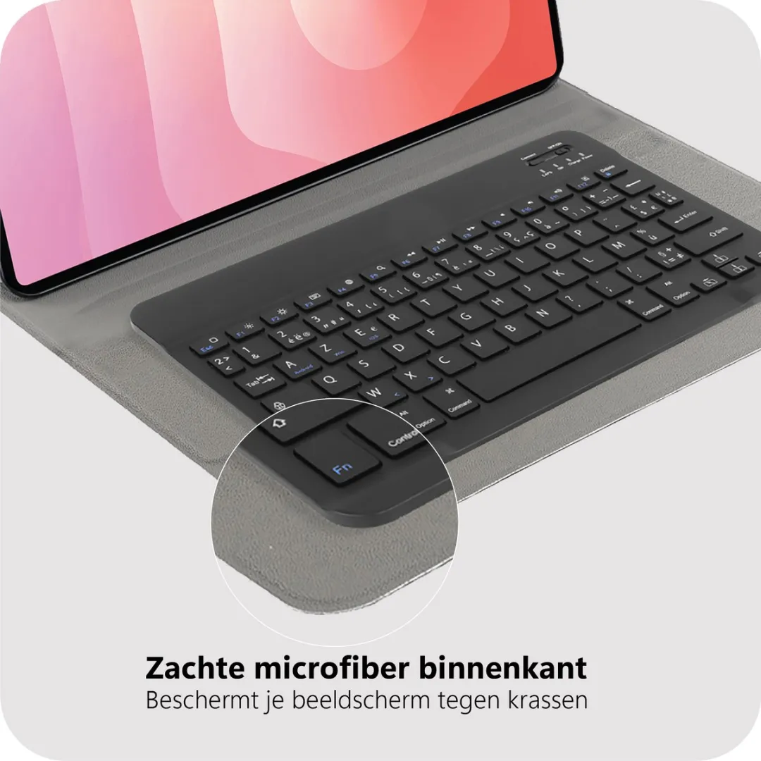 Just in Case TSA2810KB1AY Tablethoes met Toetsenbord - Samsung Galaxy Tab S11 Ultra - Zwart