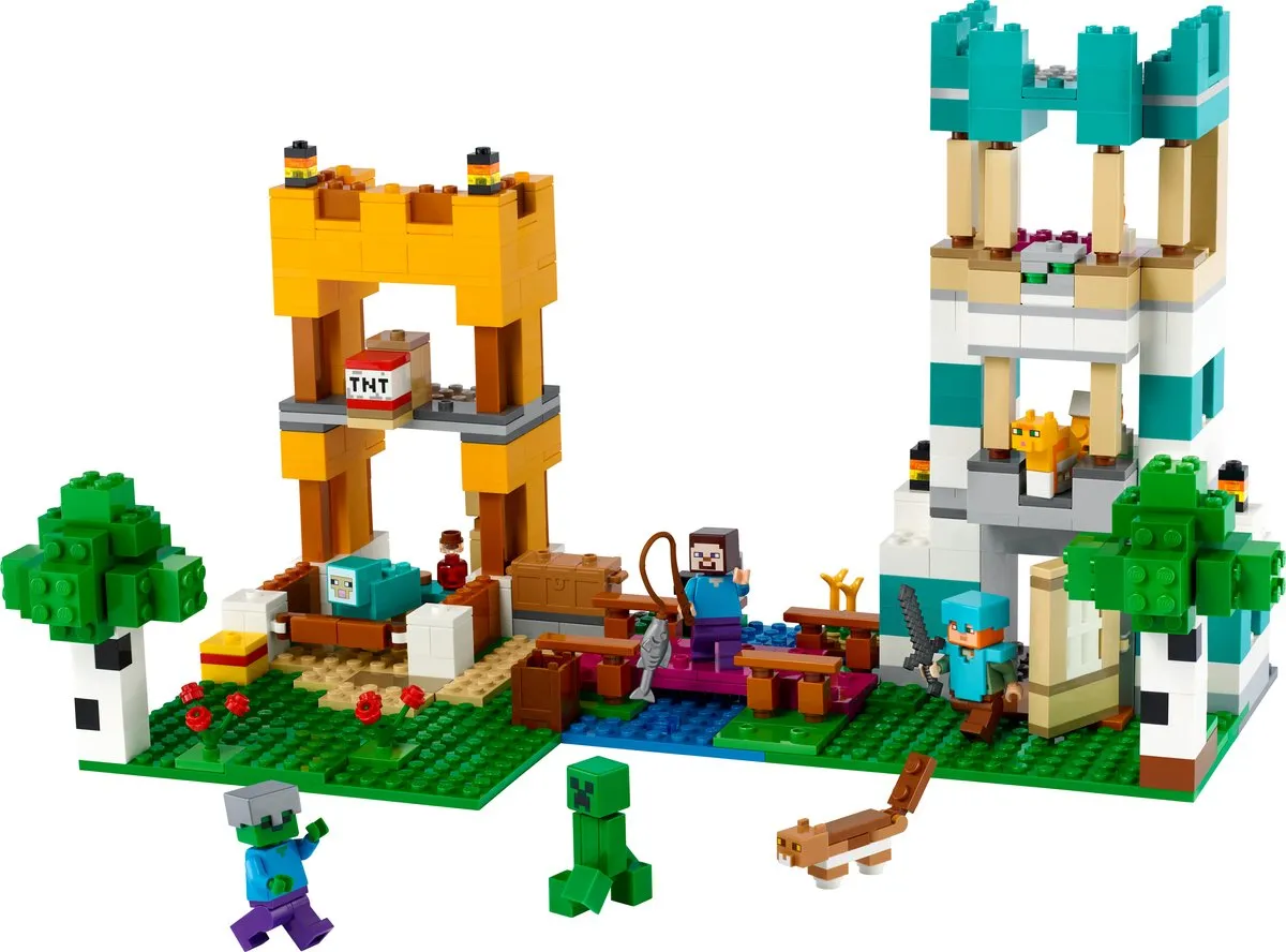 LEGO Minecraft De Crafting-box 4.0 21249 - 605 Stukken