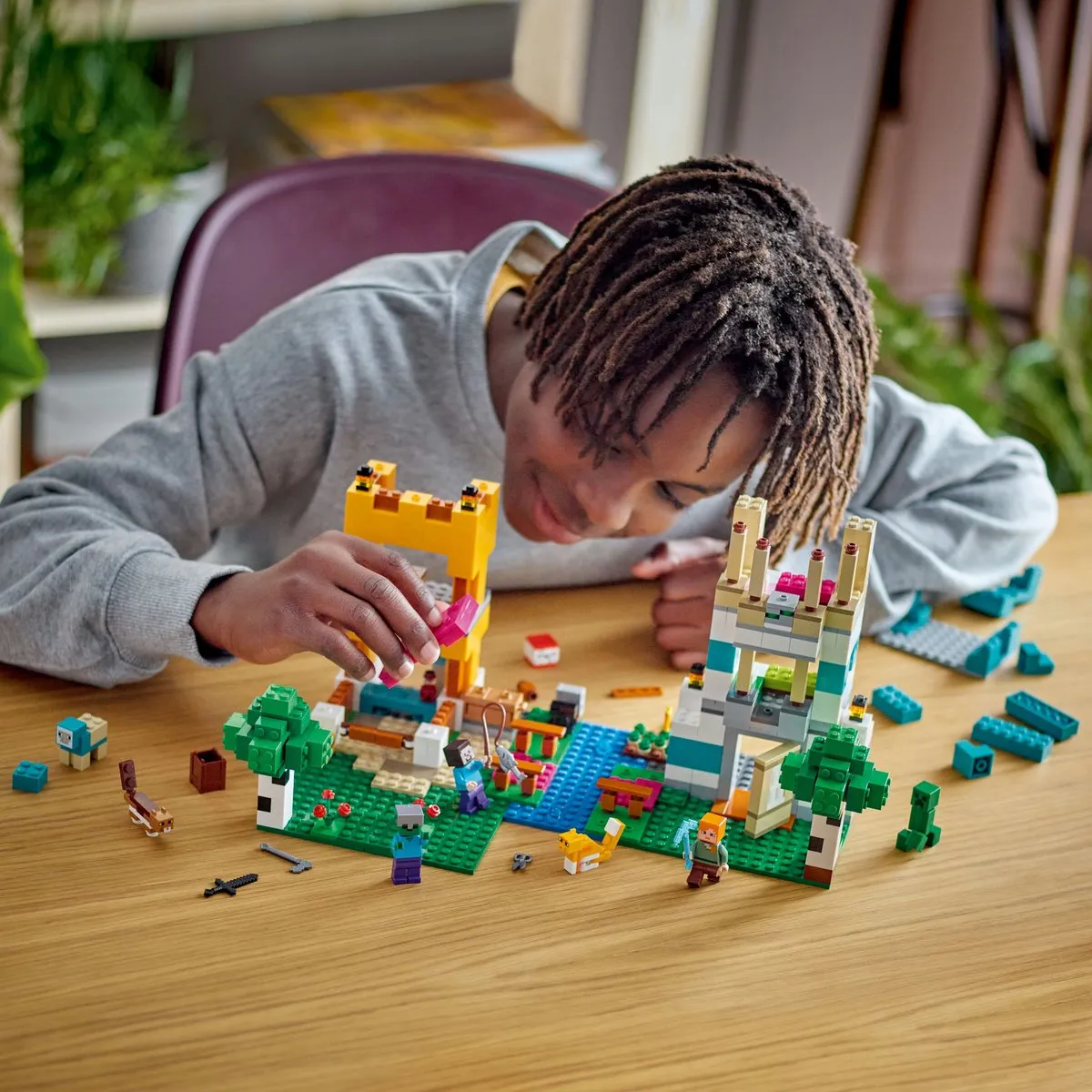 LEGO Minecraft De Crafting-box 4.0 21249 - 605 Stukken