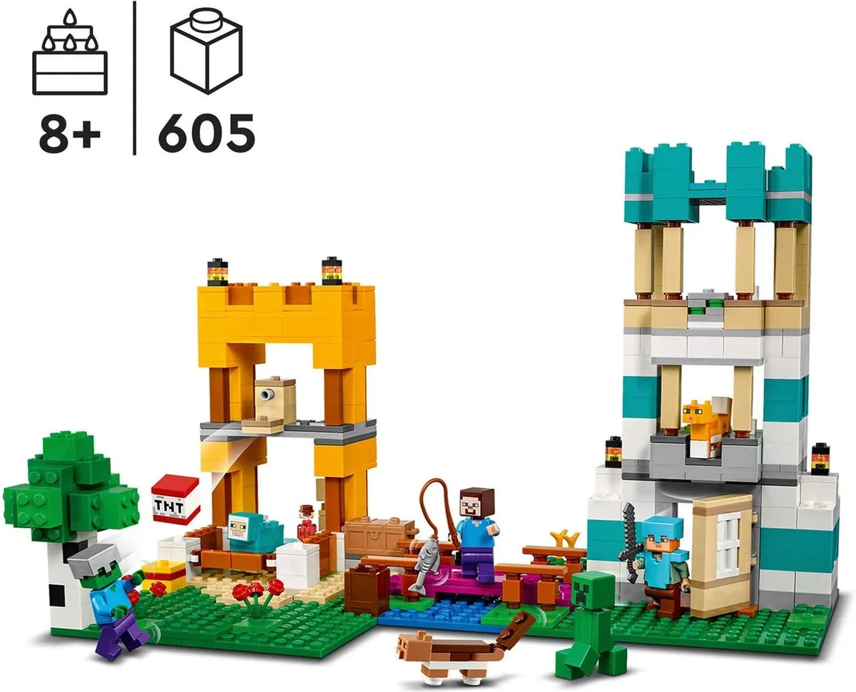 LEGO Minecraft De Crafting-box 4.0 21249 - 605 Stukken - afbeelding 6 van 6