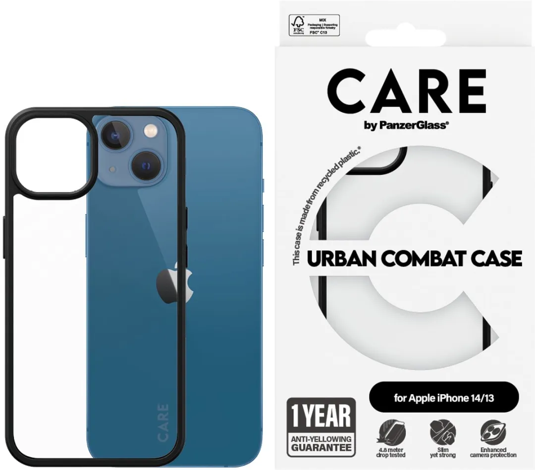 PanzerGlass iPhone 14 Transparant Hoesje - afbeelding 3 van 4