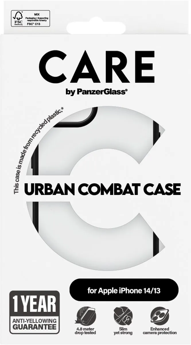 PanzerGlass iPhone 14 Transparant Hoesje - afbeelding 2 van 4