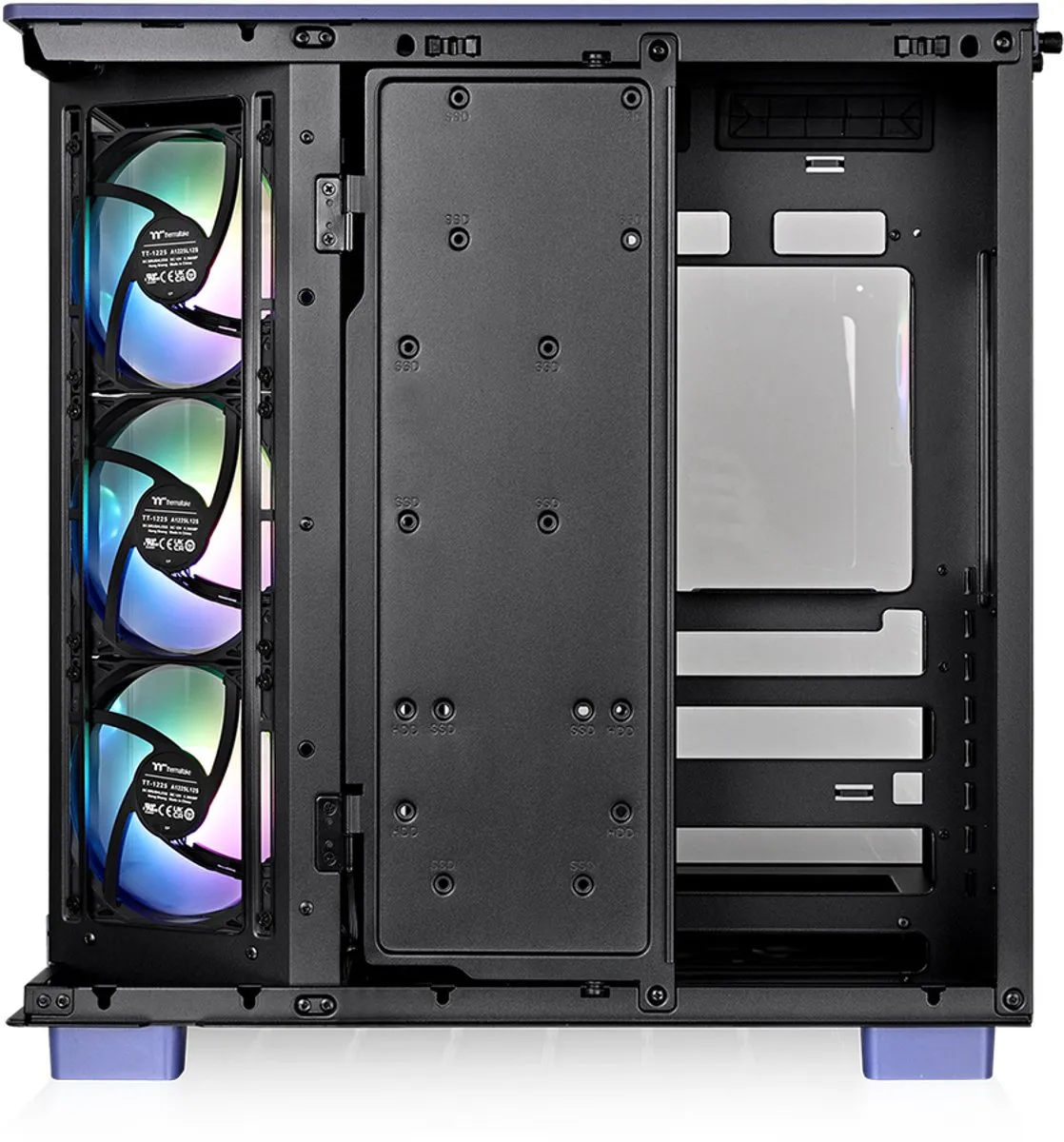 Thermaltake CA-11E-00MNWN-00 Midi Tower - Blauw