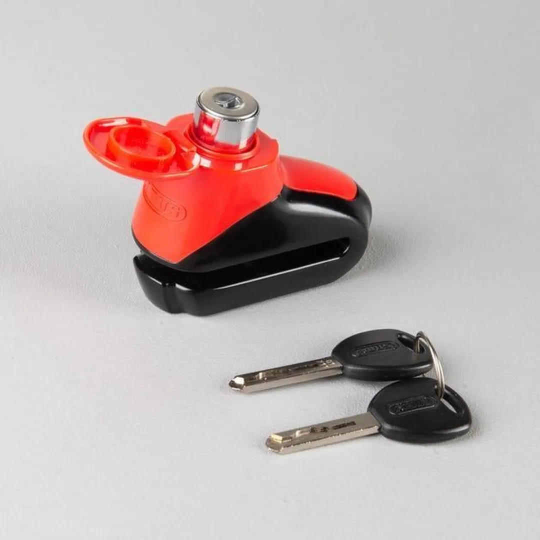 ABUS 303 Schijfremslot - Rood/Zwart