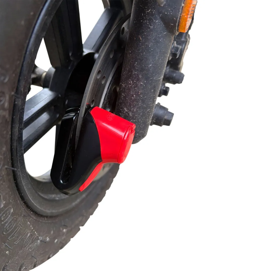 ABUS 303 Schijfremslot - Rood/Zwart