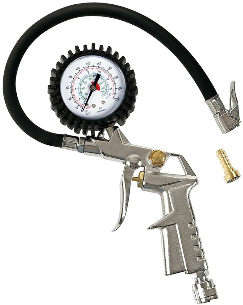 Lampa Heavy Duty Luchtpistool 15 bar - Zwart