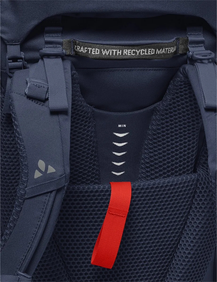 Vaude Women's Astrum EVO 55+10 Trekkingrugzak - Donkerblauw