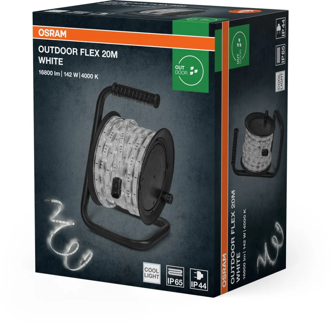 Osram LED-strip Complete Set 20m Koudwit - 230V - afbeelding 6 van 6