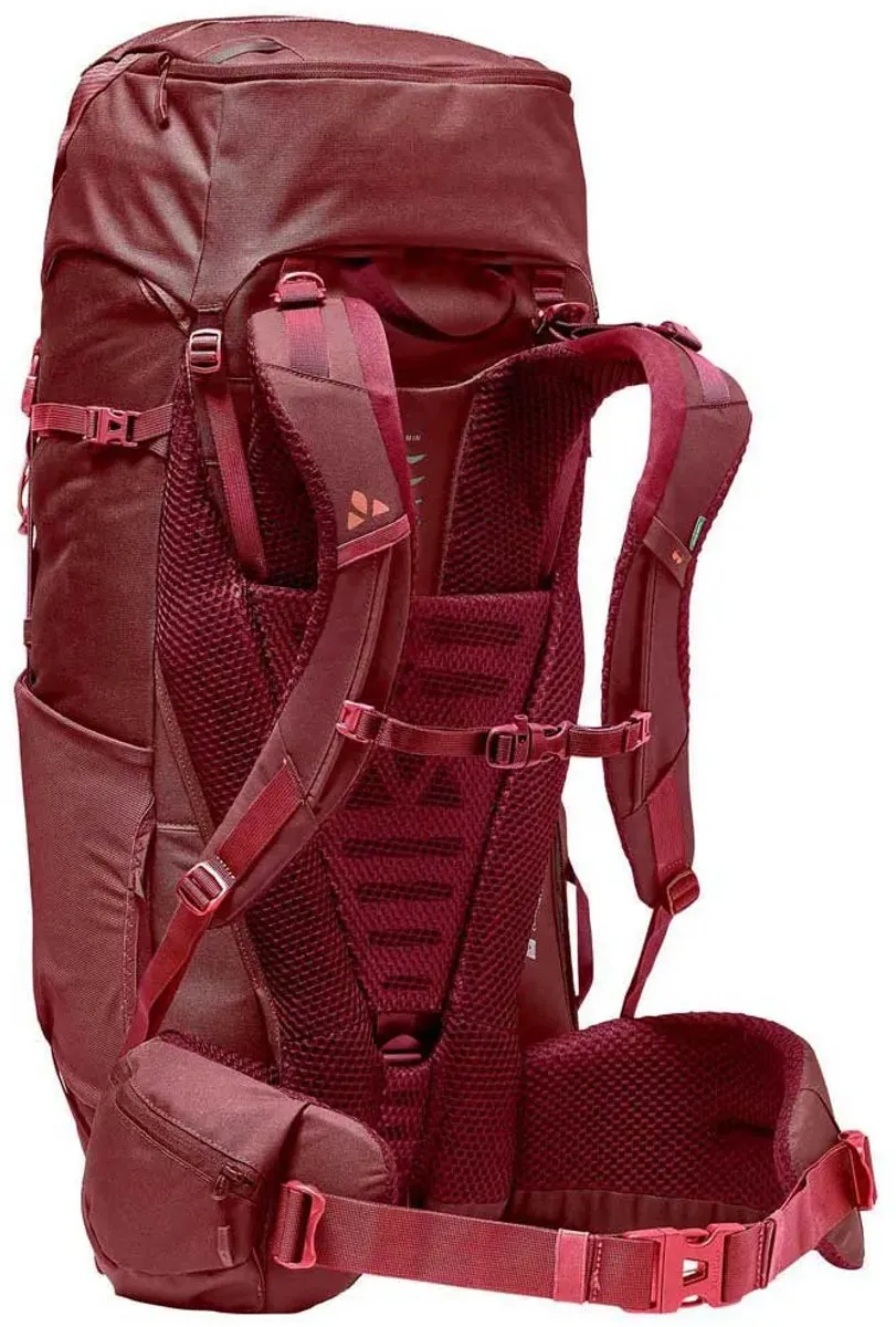 Vaude Women's Asymmetric 48+8 Rugzak 56L - Dark Cherry - afbeelding 6 van 6