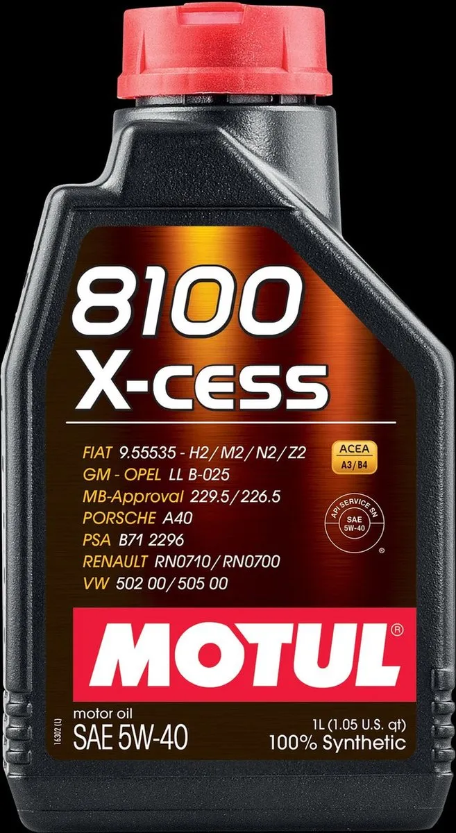 Motul X-cess 5W-40 Motorolie 1L