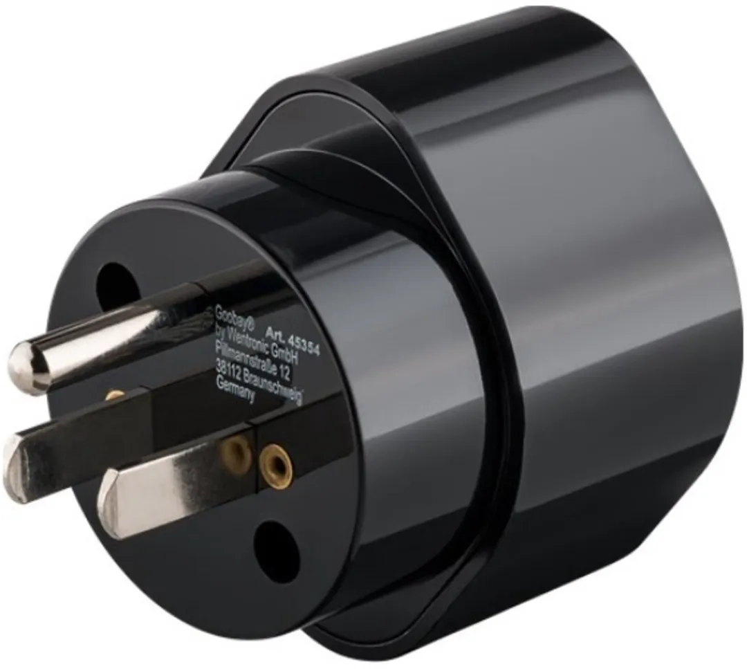 Goobay 45354 Reisadapter Europa VS/Japan Type B - Zwart