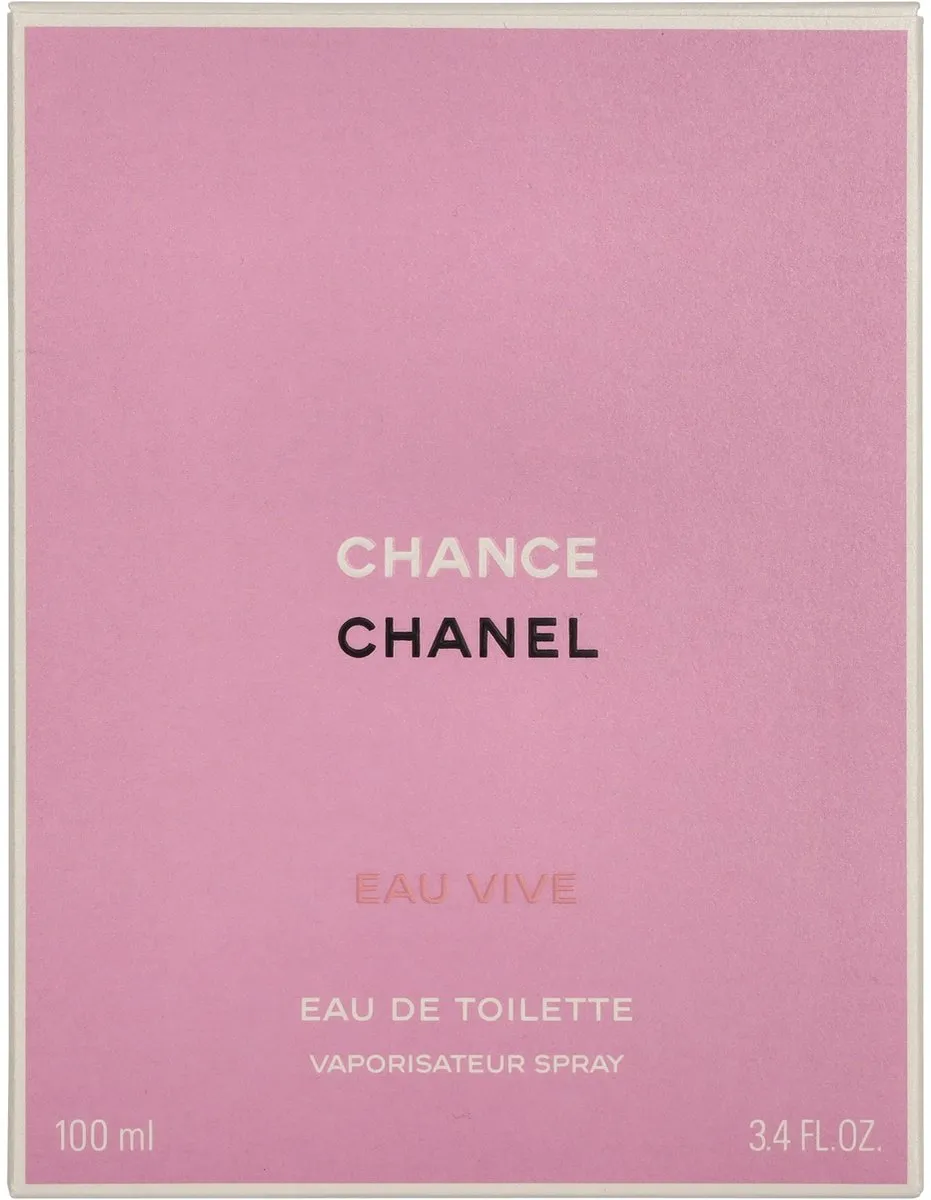 Chanel Chance Eau Vive - 100ml Eau de Toilette Spray