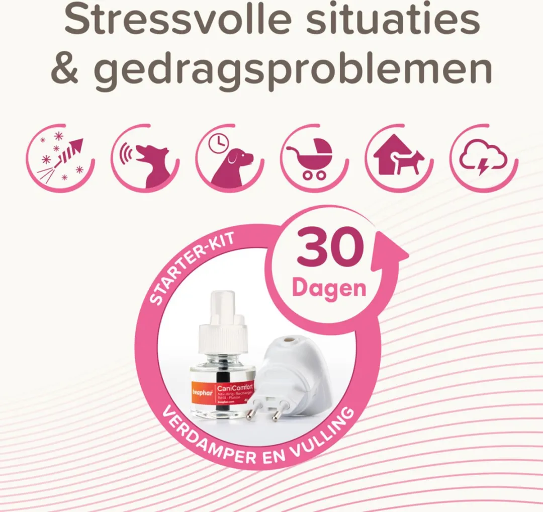 Beaphar CaniComfort Starterskit Verdamper - 20 Stuks (3x48ml)